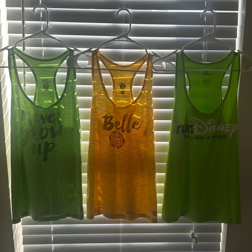 Disney Themed Tank Tops Bundle